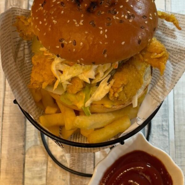 LUCKY CHICKEN BURGER